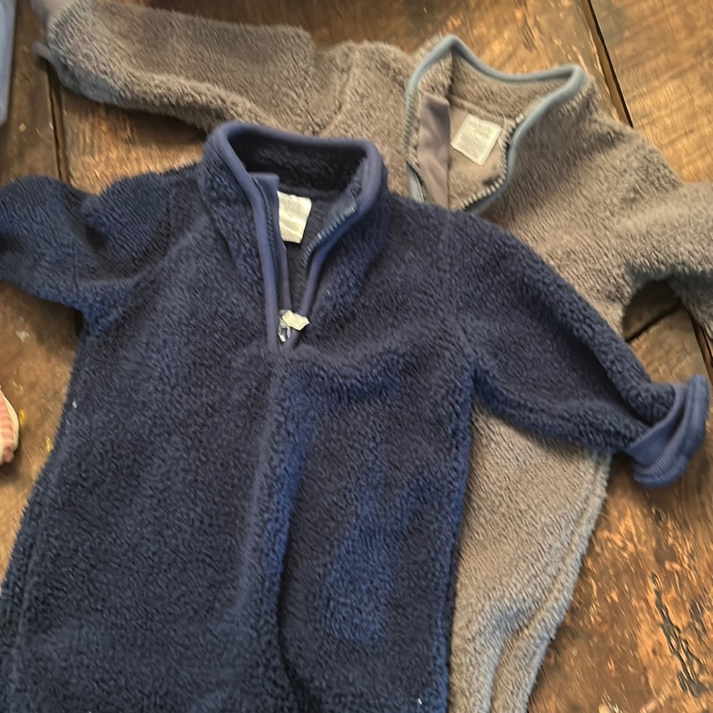 Boys Chick Pea Fleece 1 piece outfits